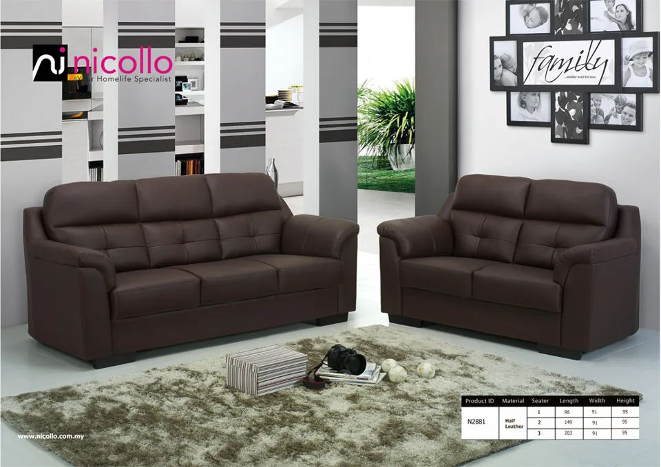 Nicollo N2881 - sofa sets, original product photograph