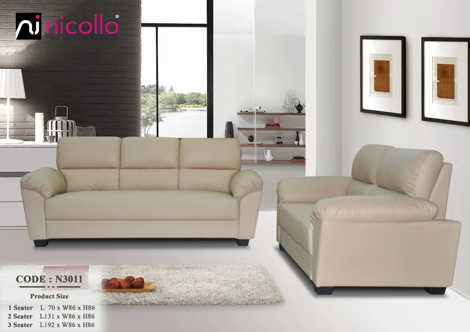 Nicollo N3011 - sofa sets, original product photograph