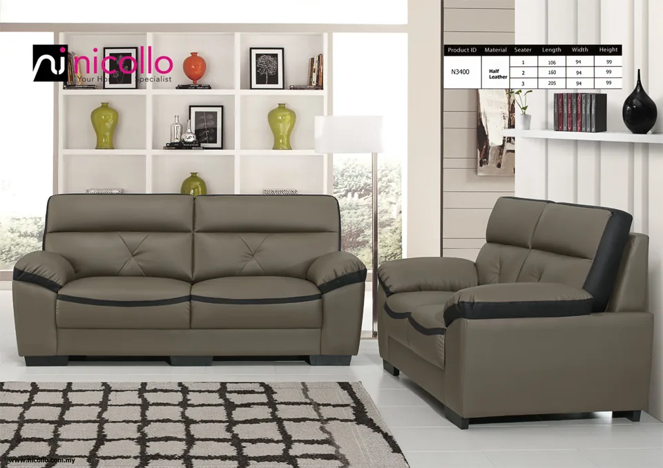 Nicollo N3400 - sofa sets, original product photograph