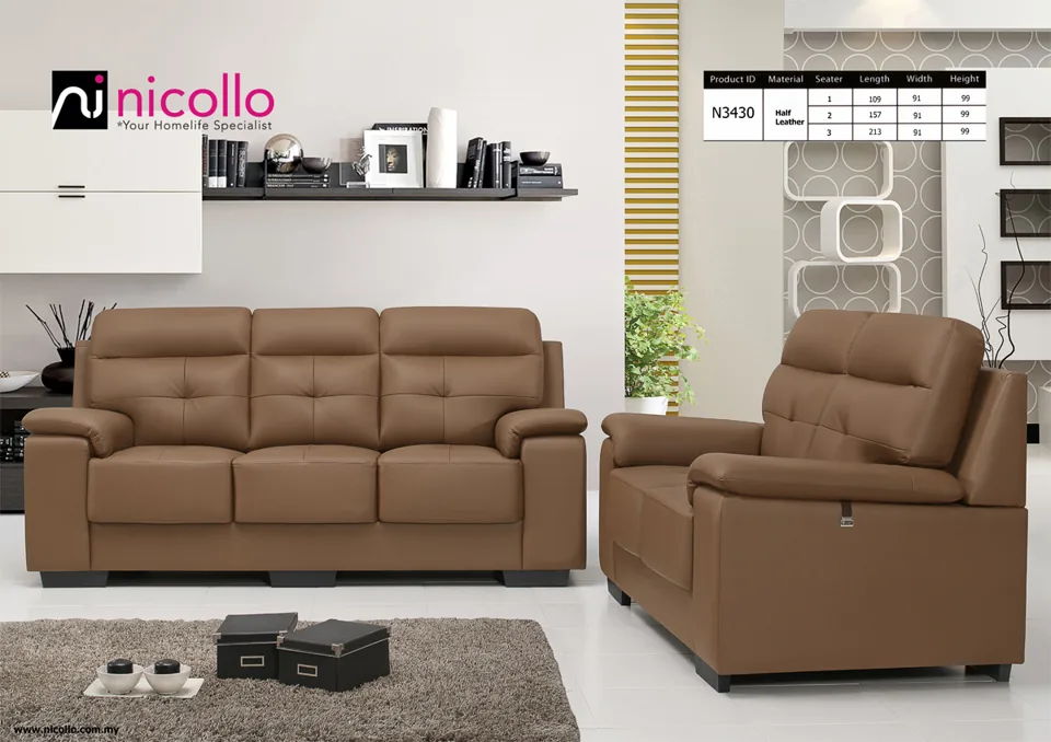 Nicollo N3430 - sofa sets, original product photograph