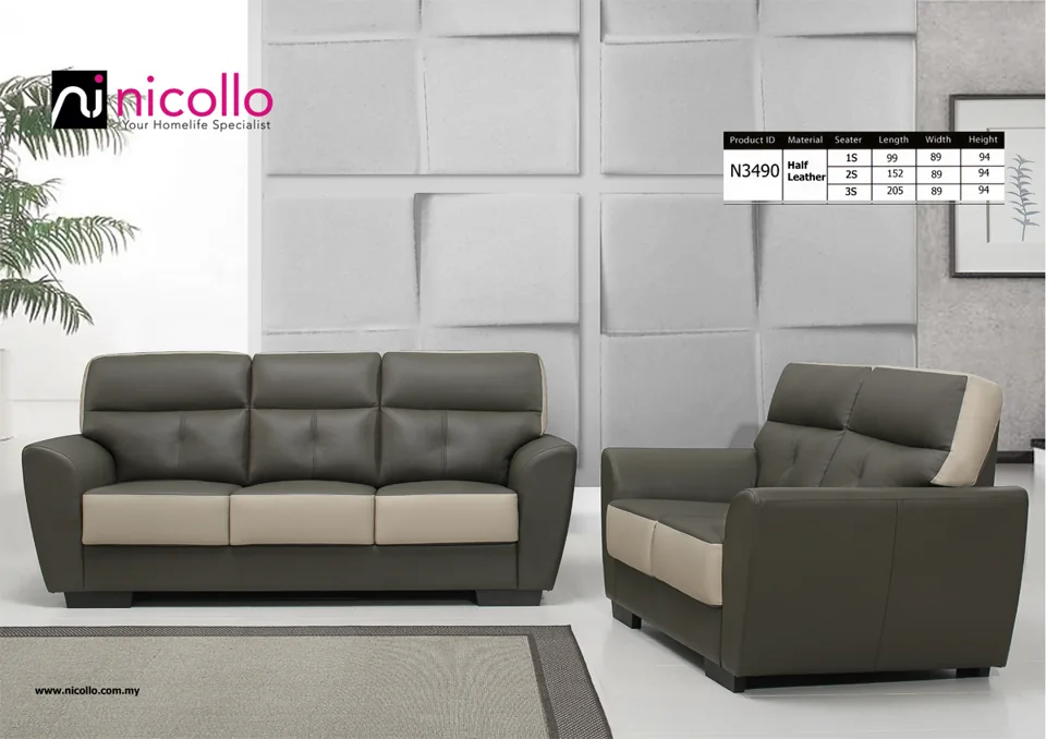 Nicollo N3490 - sofa sets, original product photograph