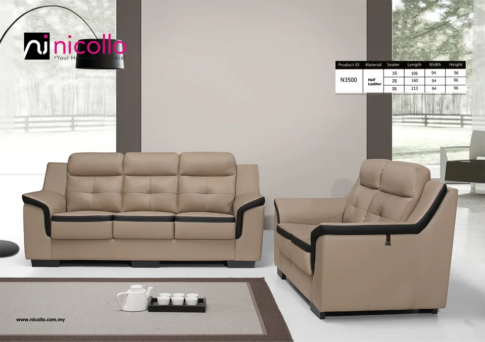 Nicollo N3500 - sofa sets, original product photograph