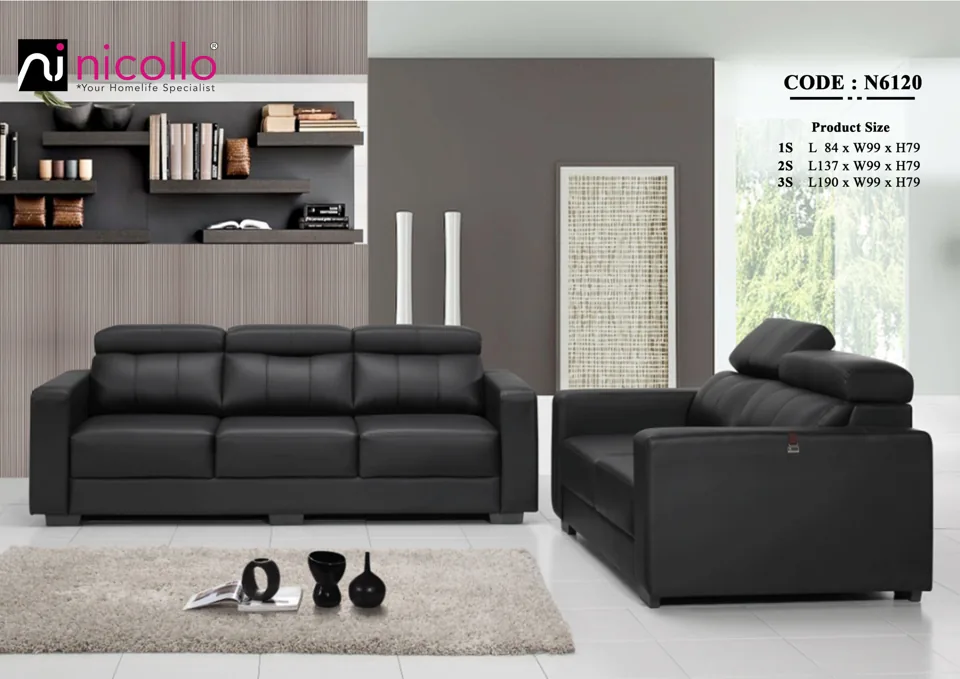 Nicollo N6120-23 - sofa sets, original product photograph