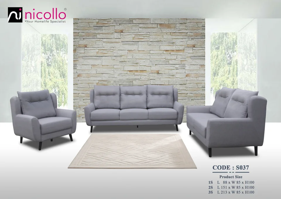 Nicollo S037 - sofa sets, original product photograph