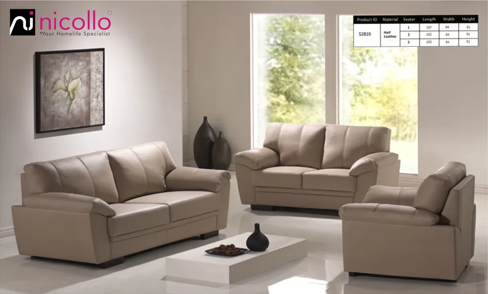 Nicollo S2810 - sofa sets, original product photograph
