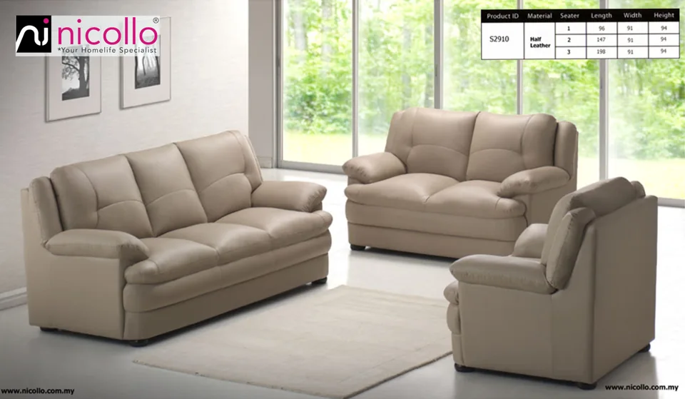 Nicollo S2910 - sofa sets, original product photograph