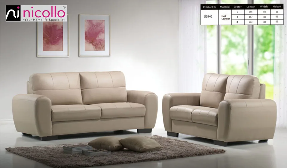 Nicollo S2940 - sofa sets, original product photograph