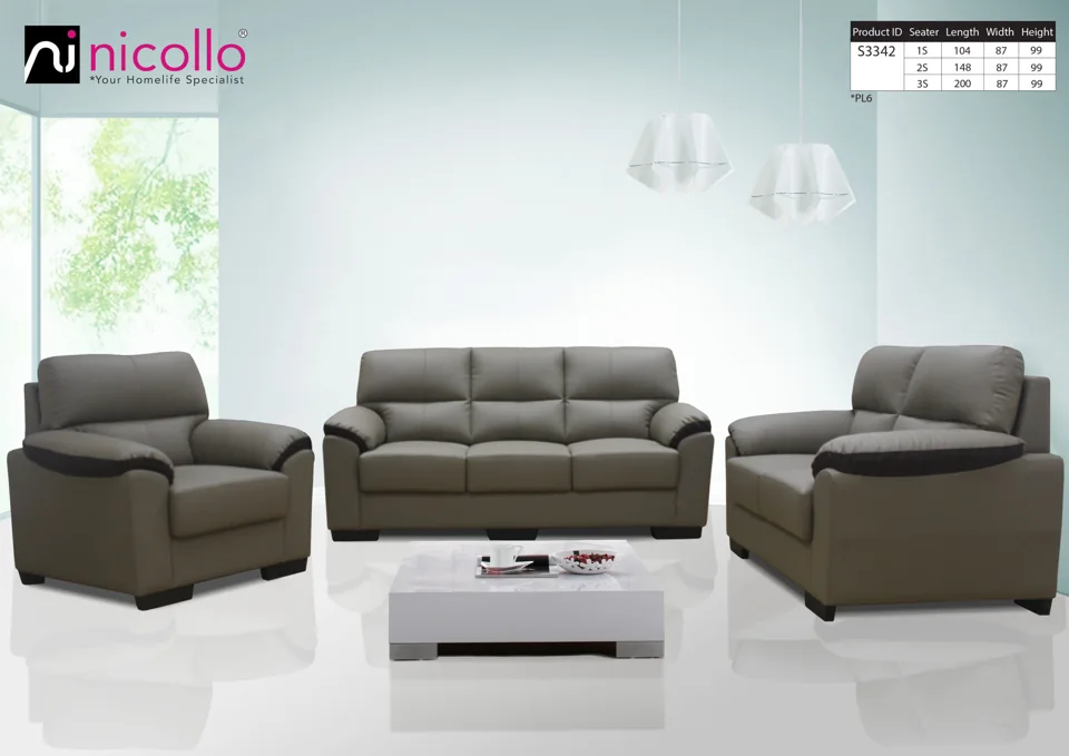 Nicollo S3342 - sofa sets, original product photograph