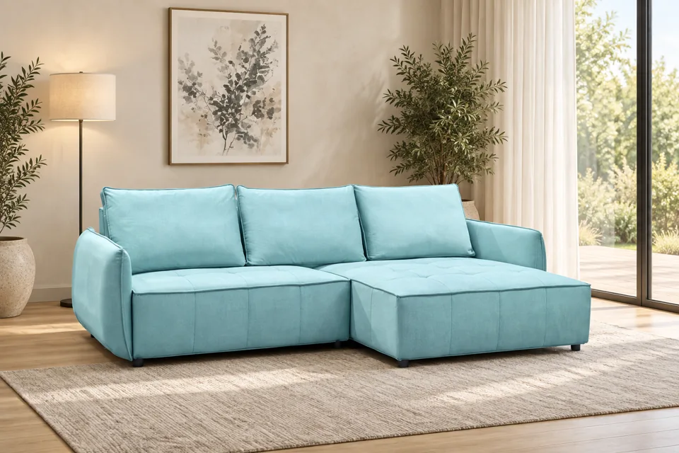 Capri · SOF18 sofa, based on supplied Nicollo banner; digitally restyled setting